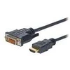 Kabelis VivoLink HDMI - DVI-D 7.5m juoda (PROHDMIDVI7.5)