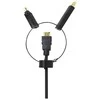 AV adapteris VivoLink Rodyti Uostas - HDMI juodas (PROADBUR1)
