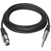 Vivolink PROAUDXLRJACK10, XLR, Kištukas, 6,35 mm, Kištukas, 10 m, Juodas