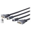 Vivolink Pro DVI-D Cross Wall laidas 20M, palaiko 1920*1080P 60Hz
