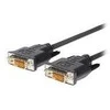 Kabelis VivoLink DVI-D - DVI-D 0.5m juoda (PRODVIS0.5)