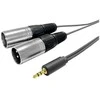 Vivolink 3.5MM CABLE to 2 x XLR male
