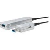 USB kabelis VivoLink USB-A - USB-A 5 m Baltas- juodas (PROUSB3AAF5)