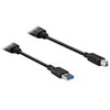 USB kabelis VivoLink USB-A - USB-A 7 m Juodas (PROUSB3AB7C)