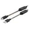 VivoLink USB laidas USB-A - micro-B 15 m juodas (PROUSBAB15)