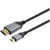Kabelis USB VivoLink PROUSBCHDMIMM1 przejściówka USB-C HDMI 1m Juodas