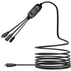 Kabelis USB VivoLink PROUSBCHDMIUSB3-7.5 USB-C HUB su USB3.0 7.5m Juodas (USB-C HUB Cable with USB3.0 &)