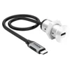 Adapteris USB VivoLink PROUSBCMF0.3SOCKET-B USB-C - USB-C Juodas (PROUSBCMF0.3SOCKET-B)