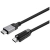 Kabelis USB VivoLink USB-C - USB-C 7.5 m Juodas (USB-C prisukamas į USB-C kabelis)