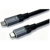 VivoLink USB-C to USB-C 0.5m USB4, 40Gbps, 100W PD, 8K, Enterprise-tested kabelis USB USB4 Gen 2x2 0,5 m 40 Gbit/s Juodas