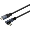 Kabelis USB VivoLink USB-C - USB-C 1 m Juodas (USB-C į USB-C kabelis 1 m)