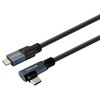 Kabelis USB VivoLink USB-C - USB-C 1 m Juodas (USB-C į USB-C kabelis 1 m)