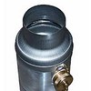VM Building Solutions SAS - Plader VMZINC lietaus vandens surinktuvas su jungtimi ir žarna, 76 mm