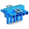 Wago 770-620, mėlynas, poliamidas, 25 A, 400 V, 54 mm, 35,9 mm