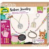 Lena „Eco Nature Jewelry craft“ papuošalų kūrimo rinkinys vaikams, nuo 8 metų, įvairių spalvų