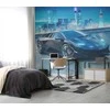 Walltastic Super sportinio automobilio tapetas, 243 x 305 cm
