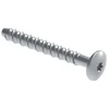 Walraven betonsraigtis 6x40 Ø17 mm - galvanizuotas, plokščias, torx 30, įtrūkusiam/neįtrūkusiam betonui. 100 vnt./dėžėje