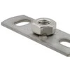 Walraven Pagrindo flanšas M10 - nerūdijantis 316 plienas Pagrindo flanšas 145x35 mm su suvirinta įvore