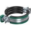 Walraven KSB2 vamzdžių spaustukas 125-130 mm - galvanizuotas 2 varžtų vamzdžių spaustukas M8/10 su EPDM ir greito fiksavimo sistema