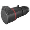 Walther CEE tarpinė jungtis Neo 16A 5P 400V raudona, 6H su spyruokliniais gnybtais, IP54