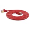 Wantec Wantec 1.50mCat.7 RohCable Komutacinis kabelis S/STP RJ45 kištukas ant raudonos spalvos - Tinklas- Komutacinis kabelis Tinklo kabelis (7160)