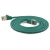 Wantec Wantec Extra dünnesCat.7 RohCable SSTP Komutacinis kabelis - 0,5 m - Cat.7 RohCable - S/FTP (S- STP) - RJ- 45 - RJ- 45 - žalias (7214)