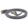 Wantec Wantec žymi CAT6A FTP Lankstinukas - 0.5 m - 6A kat. - F / UTP (FTP) - RJ- 45 - RJ- 45 - Gray (7074)