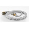 Wantec Patchkabel FTP CAT6 q=1,6x6,5mm 0,50m baltas