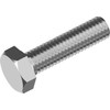 WASI varžtas M12x80 mm DIN 933 be veržlės, nerūdijantis plienas A4 su pilnu sriegiu, veržliarakčio plotis 19 mm