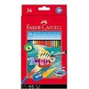 Akvareliniai pieštukai Faber-castell, 36 spalvų
