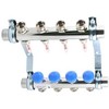 Watts Manifold 4 kredse m/flowmeter