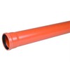 Wavin 160 x 1000 mm PVC kanalizacijos vamzdis su mova, S SN8 klasė, EN 13476