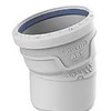Wavin ELBOW PP-HT AS+ 160/15 SANIT.GRAY