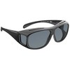 Wedo 271 48599, Suaugusiems, Unisex, Ovalus, Apvyniojamas, Pilnas kraštas, Juoda