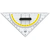 Wedo 4003801035987, Trikampis, Juoda, Skaidrus, Geltona, Blizgus, Plastikas, 1 vnt.