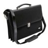 Krepšys Wedo Wedo Ladies Flap-Over Briefcase Moteriškas krepšys Juodas