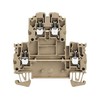 Weidmüller 1041600000, Smėlio spalvos, 2,5 mm², 24 A, 61 mm, 11,057 g, 100 vnt.