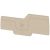 Weidmüller Zubehör für A-Reihe AEP IO21 - End plate - 50 pc(s) - Wemid - rusvai gelsvas - -60 - 130 °C - V0