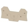 Weidmuller Endeplade ALEP AL4C 2,5 mm² smėlio spalvos