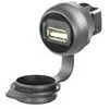 Delock 1018840000 Adapteris USB gniazdo typu A USB 2.0 IP65 IE-FCM-USB-A 1018840000