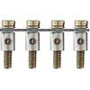Weidmüller Q 10 AKZ4, skersinis jungiklis, 20 vnt., Pilka, 59,9 mm, 9,9 mm, 4 mm