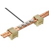 WEIDMÜLLER Maitinimo bėgis NSCH 1M blizgus varis 15x2mm su 1m