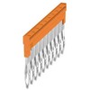 Weidmuller 1527690000 Skersinis tiltelis ZQV 2.5N/10 1527690000 /20 vnt./