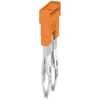 Weidmüller ZQV 2.5N/2, 60 vnt., Wemid, Oranžinis, V0, 7,9 mm, 2,8 mm