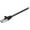 Wentronic „Goobay CAT 5e“ jungiamasis kabelis, SF/UTP, juodas - kabelio ilgis 25 m (JAB-1338717)