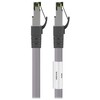 Wentronic „Goobay Goobay CAT 8.1“ jungiamasis kabelis, S / FTP (PiMF), pilkas, 0,25 m - LSZH be halogenų, varis AWG 24 (55134)