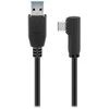 Wentronic 66504 USB kabelis 3 m USB 3.2 Gen 1 (3.1 Gen 1) USB C USB A juodas