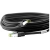 Wentronic „Goobay“ RJ45 jungiamasis kabelis (CAT 6A, 500 MHz) su neapdorotu CAT 8.1 S/FTP kabeliu, - Kabelio ilgis 15 m (RB66727)