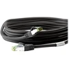 Wentronic Goobay Goobay CAT 8.1 pataisinis kabelis, S / FTP (PiMF), juodas, 20 m - LSZH be halogenų, varinis AWG 24 (66728)