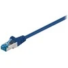 Wentronic Goobay LAN Patchcord CAT 6A S/FTP laidas, mėlynas, 7,5 m